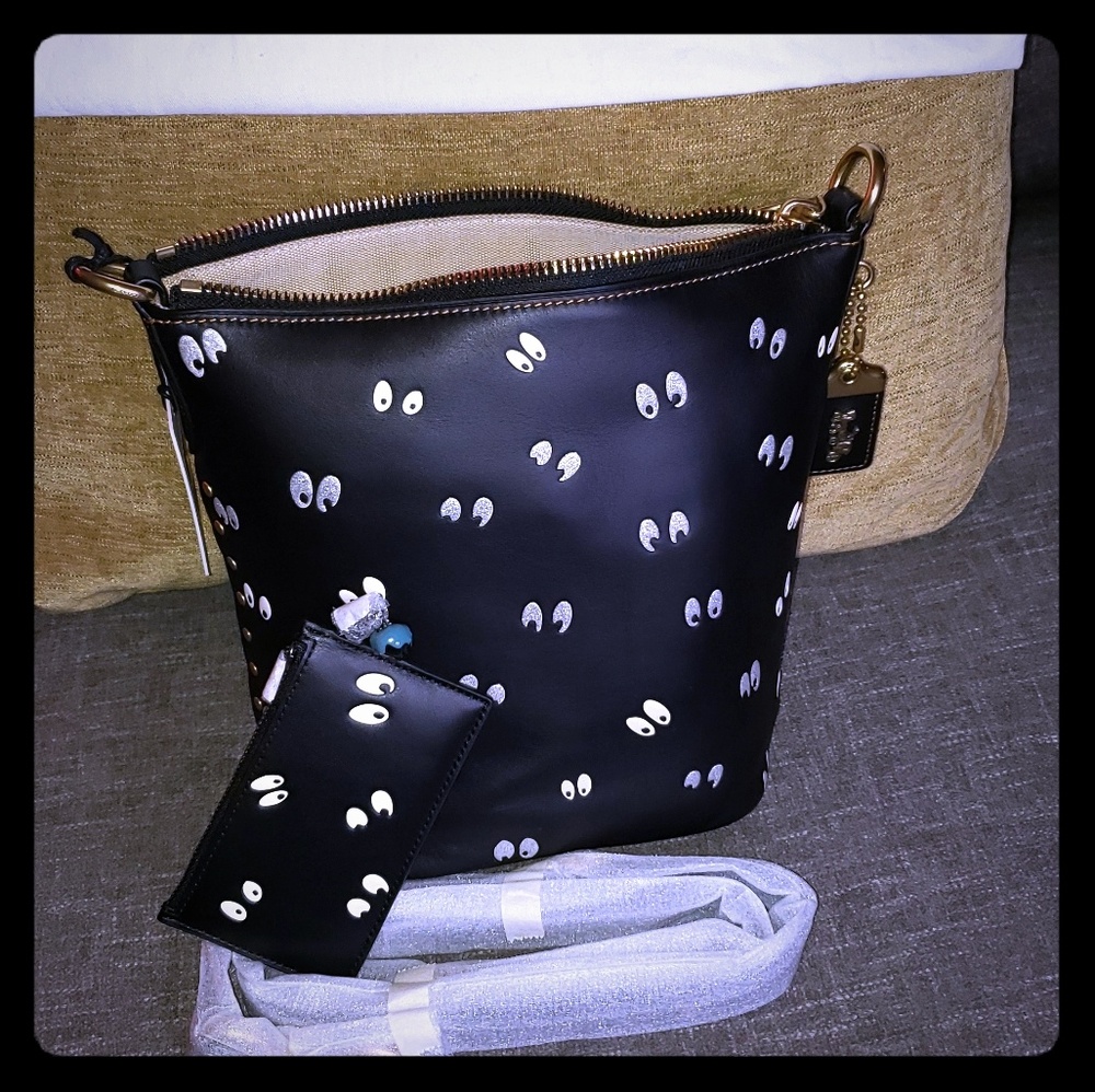 Coach Spooky Eye Duffle